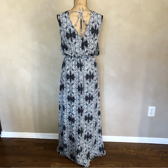 Daniel Rainn print side slit maxi dress - Picture 5 of 6
